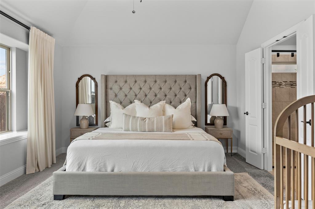 1084 Imperial Eagle Road Alvarado, TX 76009 - Photo 21 of 39 a large white bed in a white room