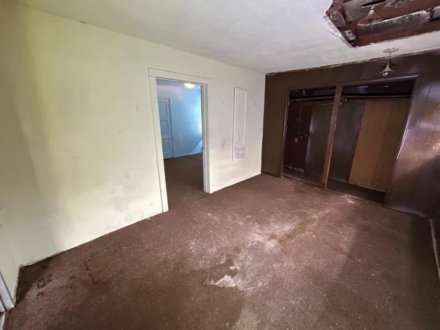 a view of empty room