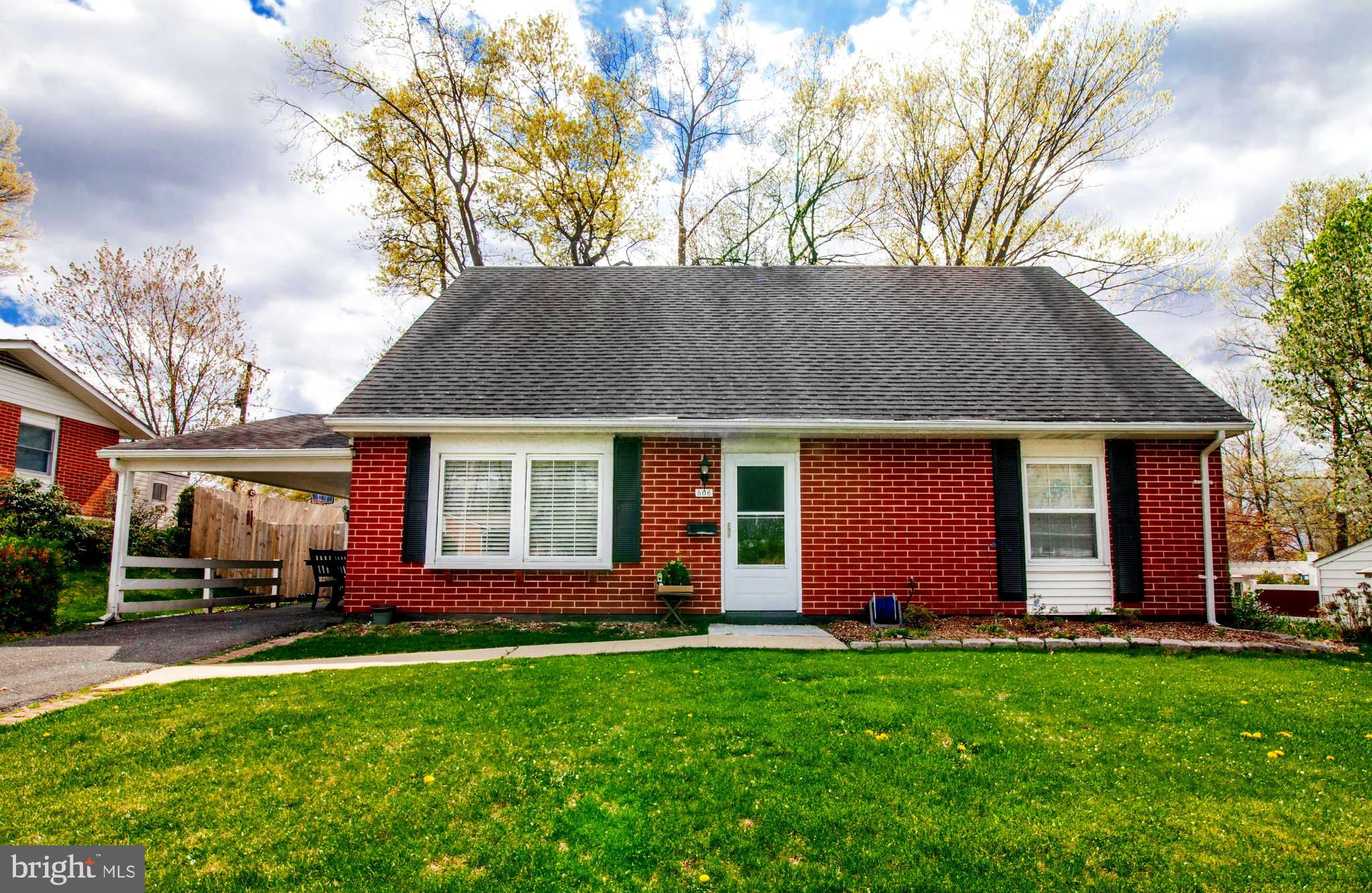 806 Chatfield Road Joppa, MD 21085 - Photo 2 of 28 All brick with coverd carport