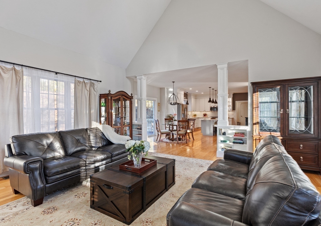 7 Jewell Crossing Mendon, MA 01756 - Photo 14 of 42 a living room with furniture and a large window