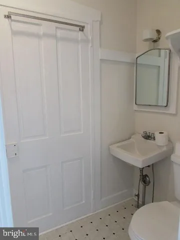 a close up of a bathtub