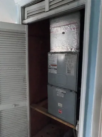 a close view of water heater