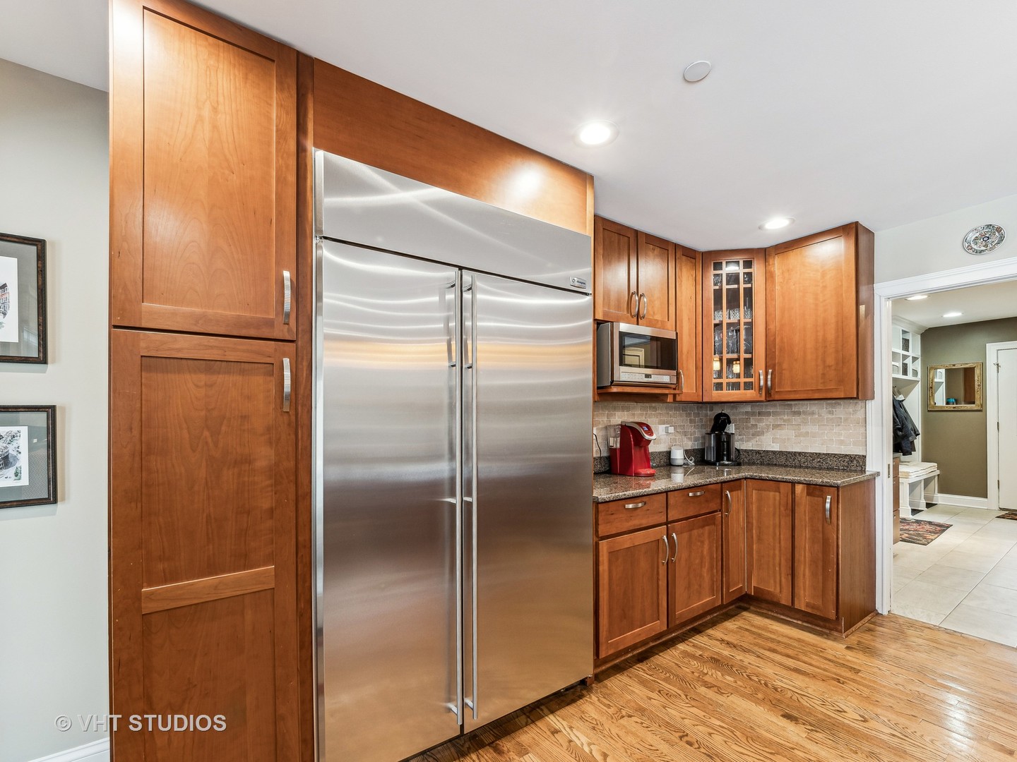 3143 Cuba Road Long Grove, IL 60047 - Photo 14 of 40 a kitchen with stainless steel appliances granite countertop a refrigerator a sink and dishwasher