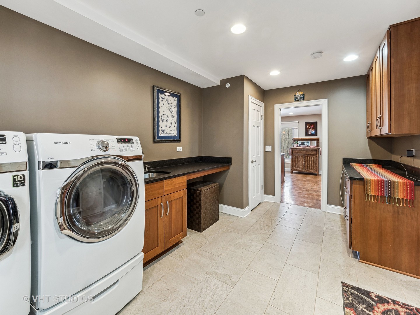 3143 Cuba Road Long Grove, IL 60047 - Photo 15 of 40 a view of a kitchen with stainless steel appliances granite countertop a refrigerator and a stove top oven