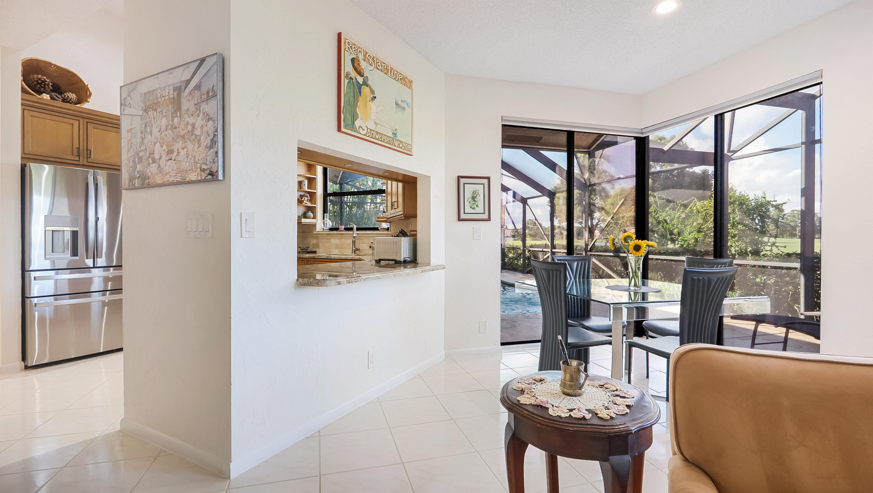 10767 Boca Woods Lane Boca Raton, FL 33428 - Photo 26 of 64 a view of a dining room with furniture window and outside view