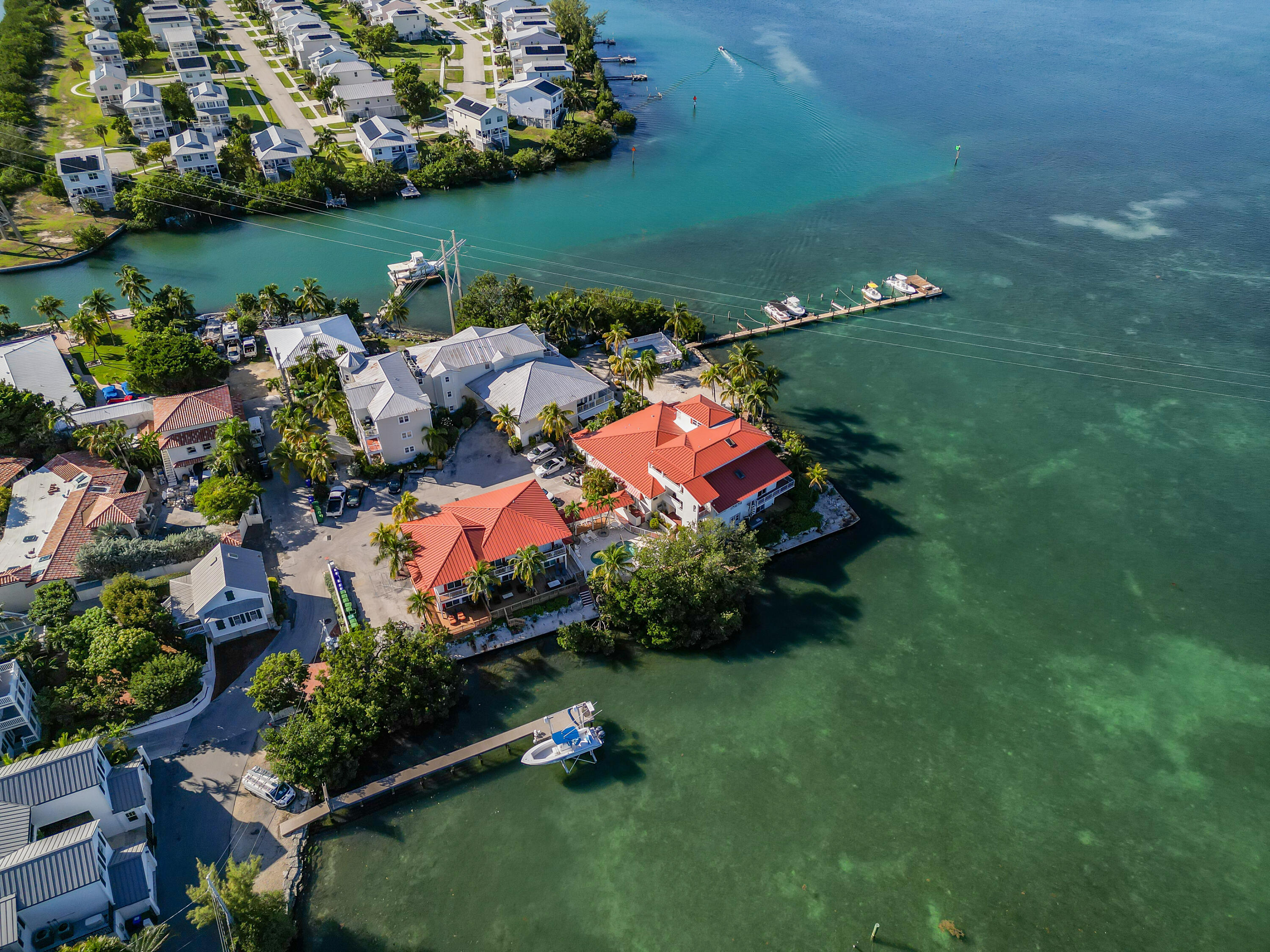 32 Hilton Haven Road, Unit 6 Key West, FL 33040 - Photo 24 of 26 an aerial view of a house swimming pool and outdoor seating