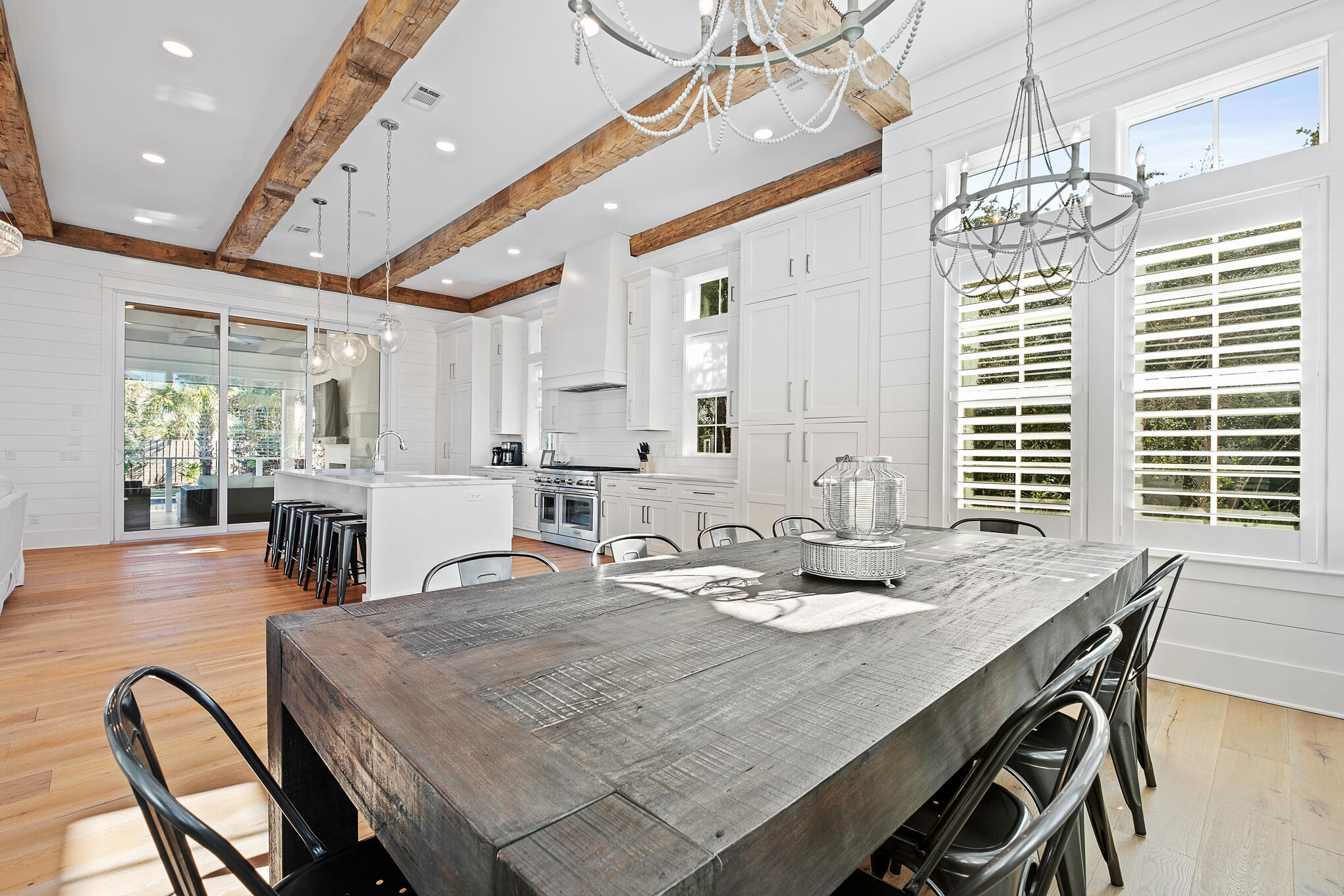 27 Sand Dunes Road Santa Rosa Beach, FL 32459 - Photo 15 of 74 a view of a dining room with furniture and window