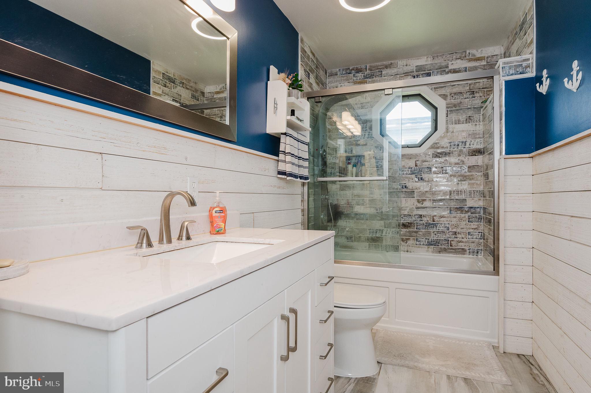 2222 Monocacy Road Essex, MD 21221 - Photo 24 of 70 Modern bathroom with coastal charm.