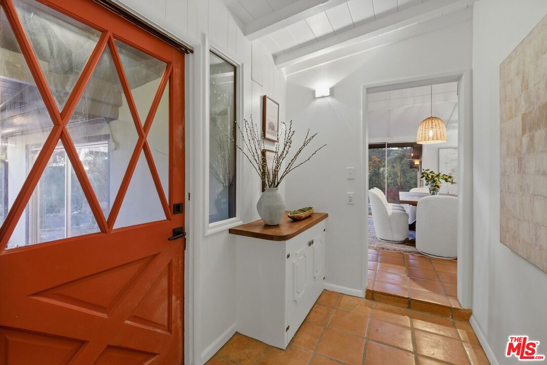 3100 Santa Maria Road Topanga, CA 90290 - Photo 10 of 66 a view of an entryway with wooden floor