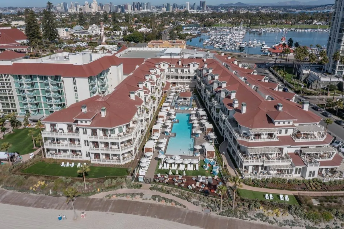 1500 Orange Avenue, Unit 9 Coronado, CA 92118 - Photo 1 of 1 a view of a city with tall buildings