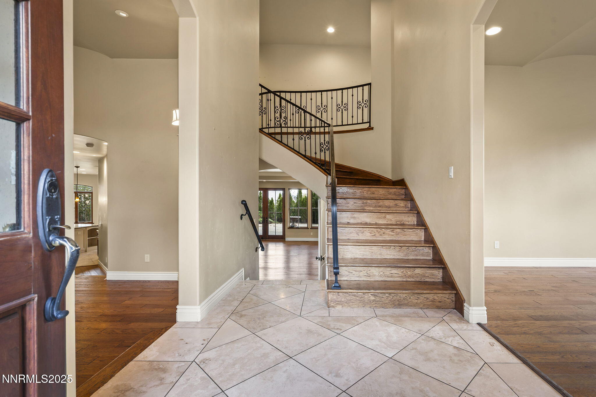 4810 West Pinewild Road Reno, NV 89511 - Photo 7 of 42 a view of entryway and hall with wooden floor