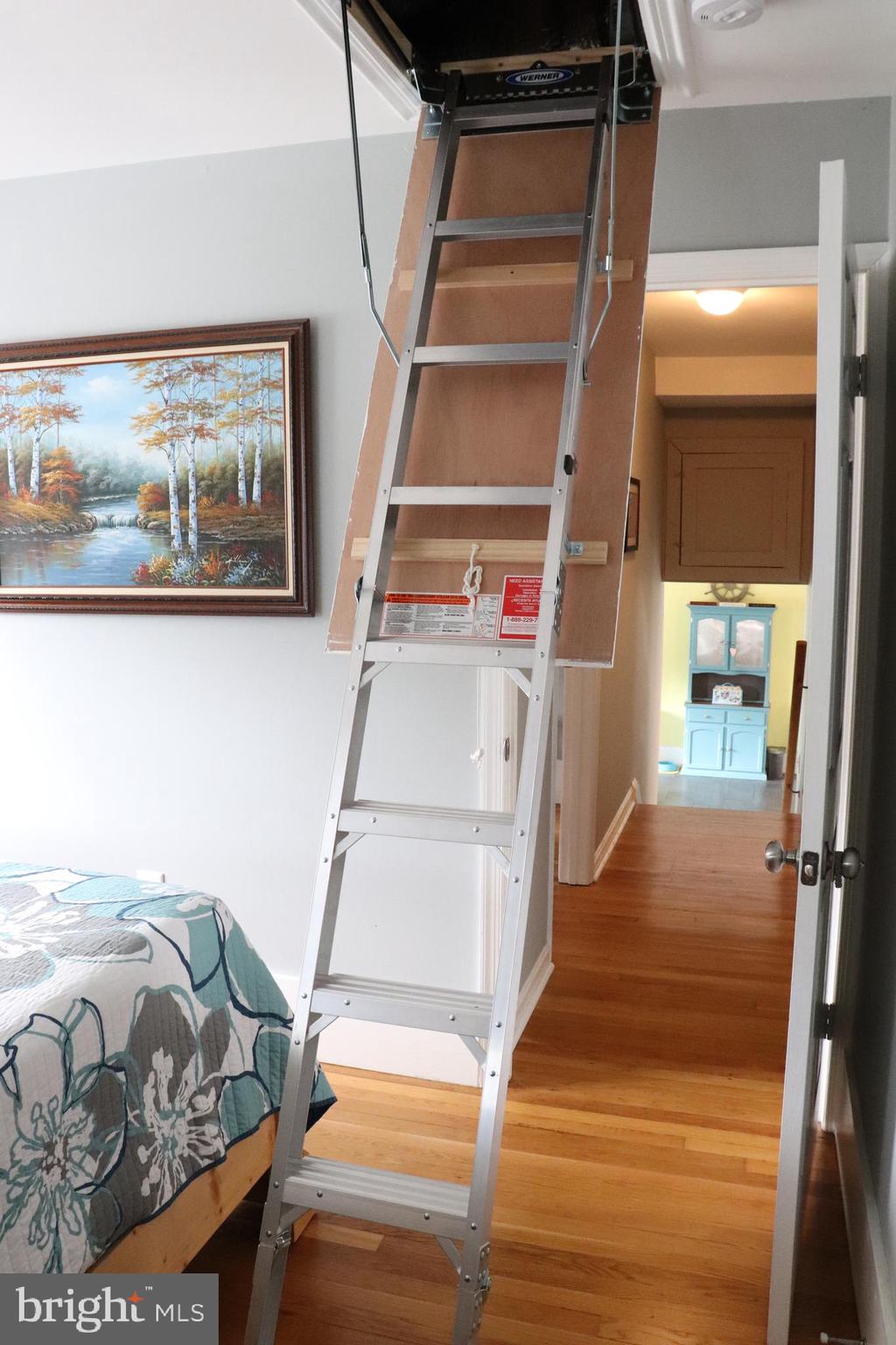 9 Main Street Huntingtown, MD 20639 - Photo 18 of 48 New Attic Steps