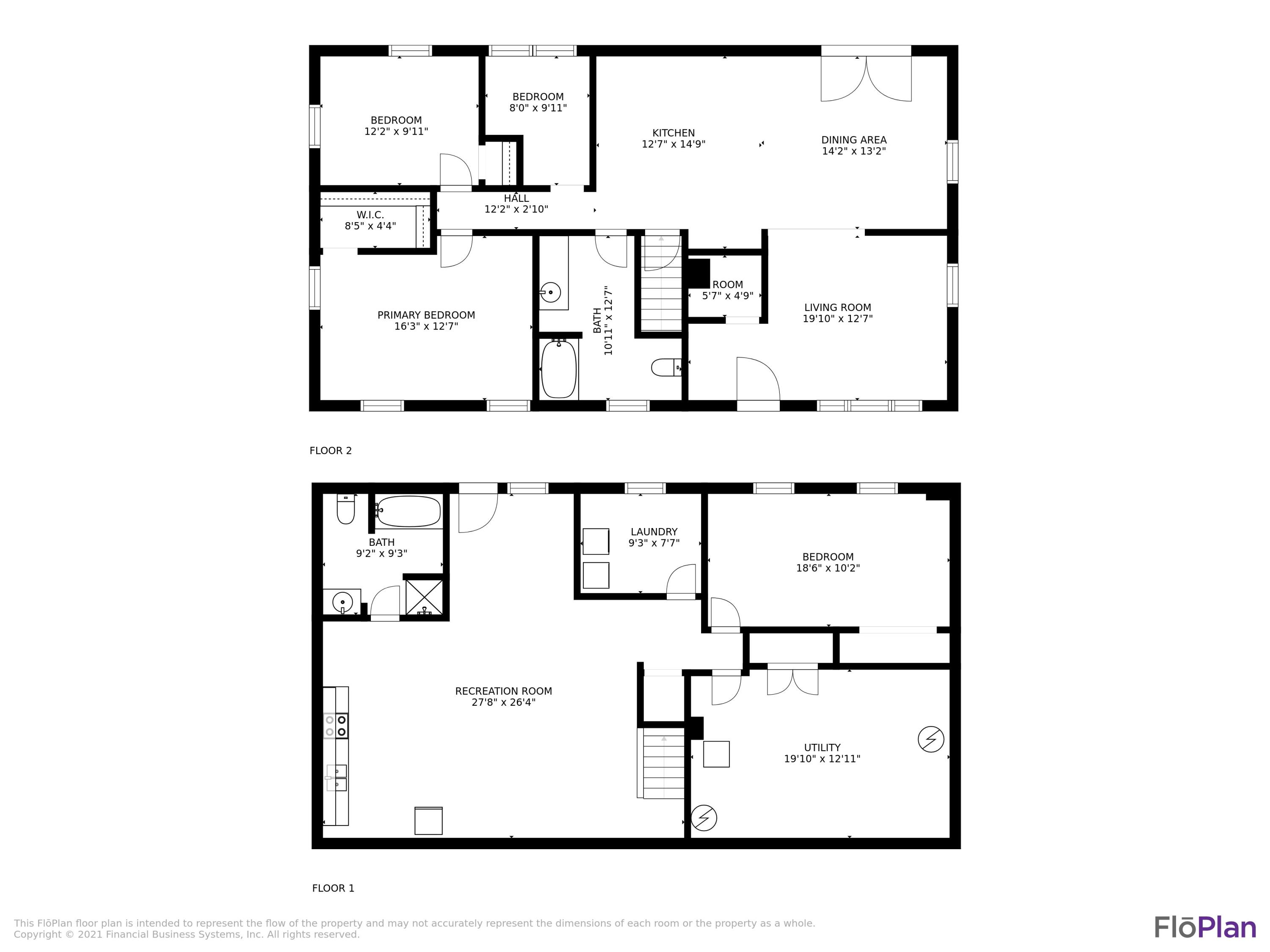 227 Kenney Road Leeds, ME 04263 - Photo 35 of 35 227 Kenney Rd - FLOOR PLAN