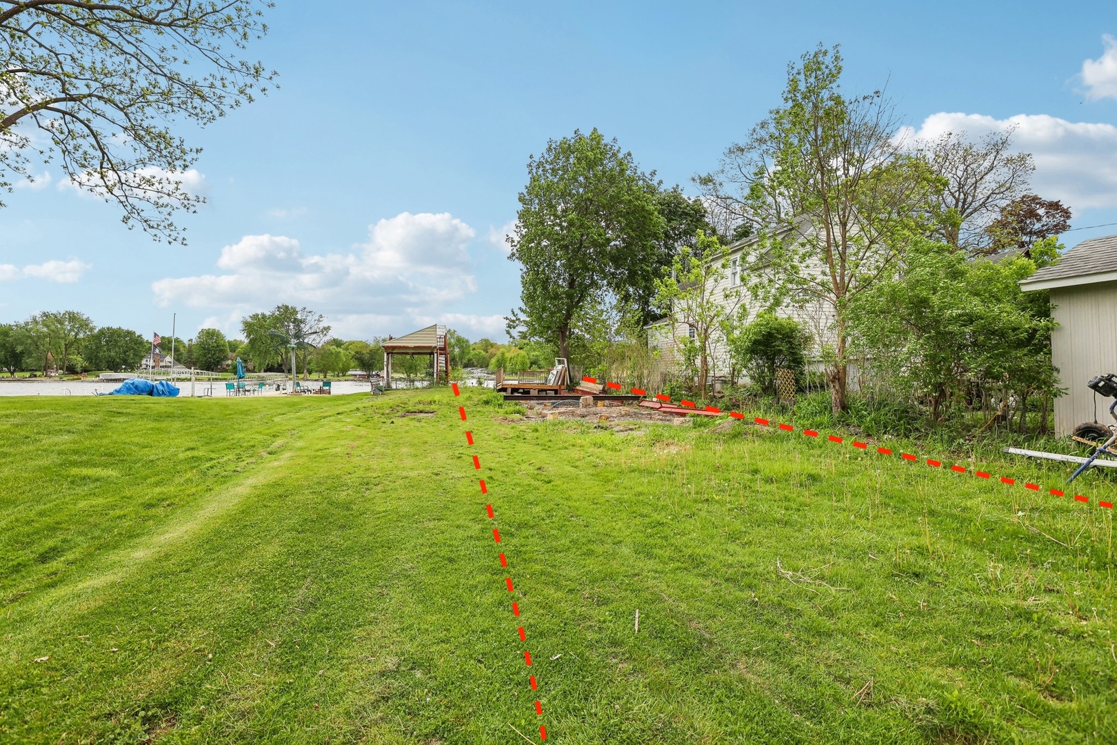 28876 West Pioneer Grove Road Cary, IL 60013 - Photo 7 of 13 a view of a golf course with a lake