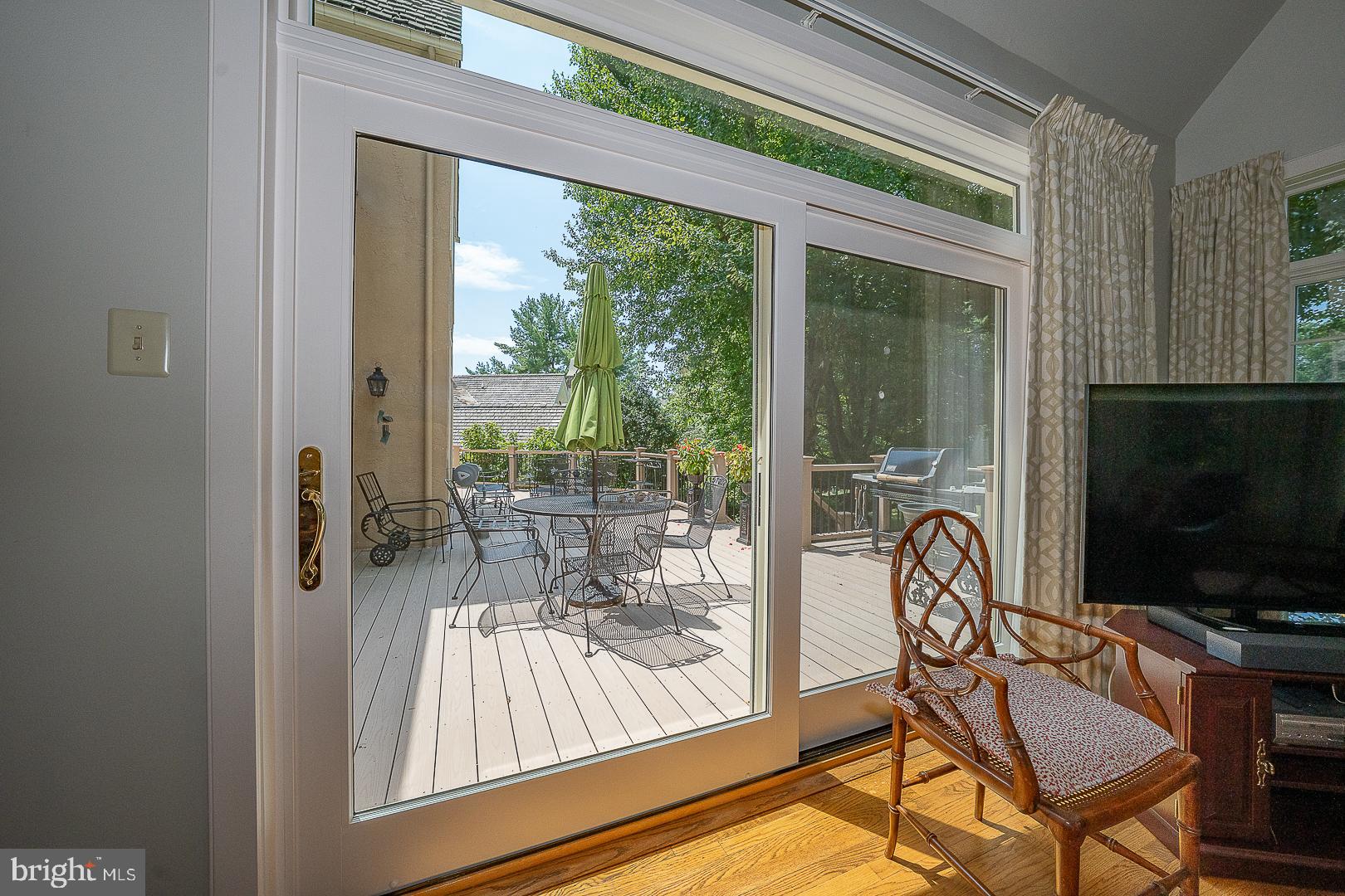 1241 Denbigh Lane Wayne, PA 19087 - Photo 48 of 94 Custom glass slider w transom window