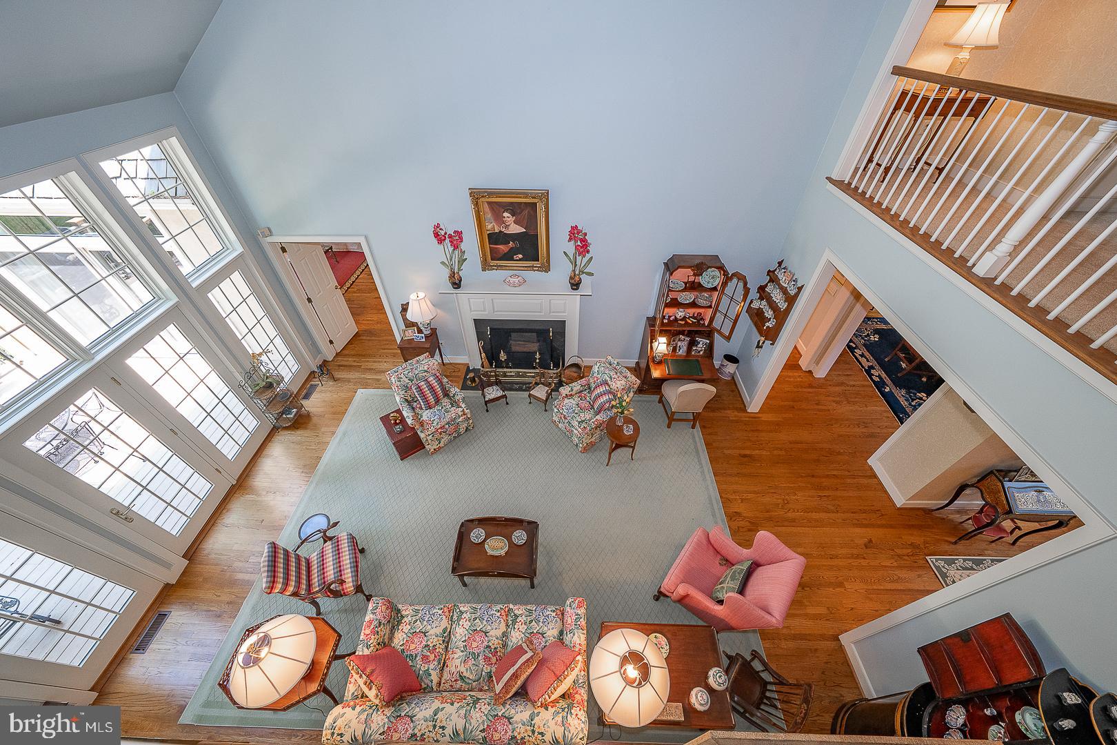 1241 Denbigh Lane Wayne, PA 19087 - Photo 52 of 94 a living room with furniture and a floor to ceiling window