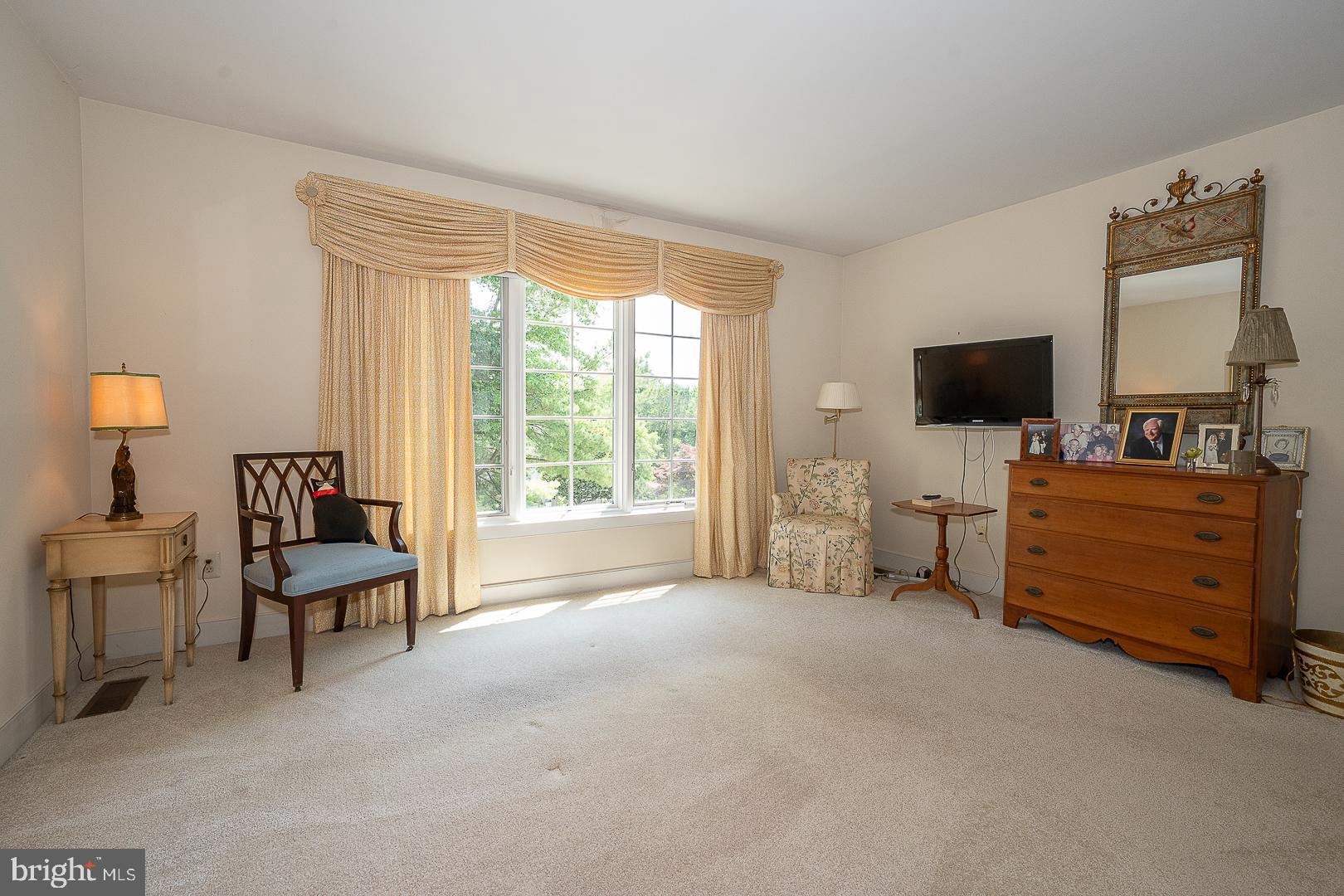 1241 Denbigh Lane Wayne, PA 19087 - Photo 59 of 94 a bedroom with furniture and a flat screen tv