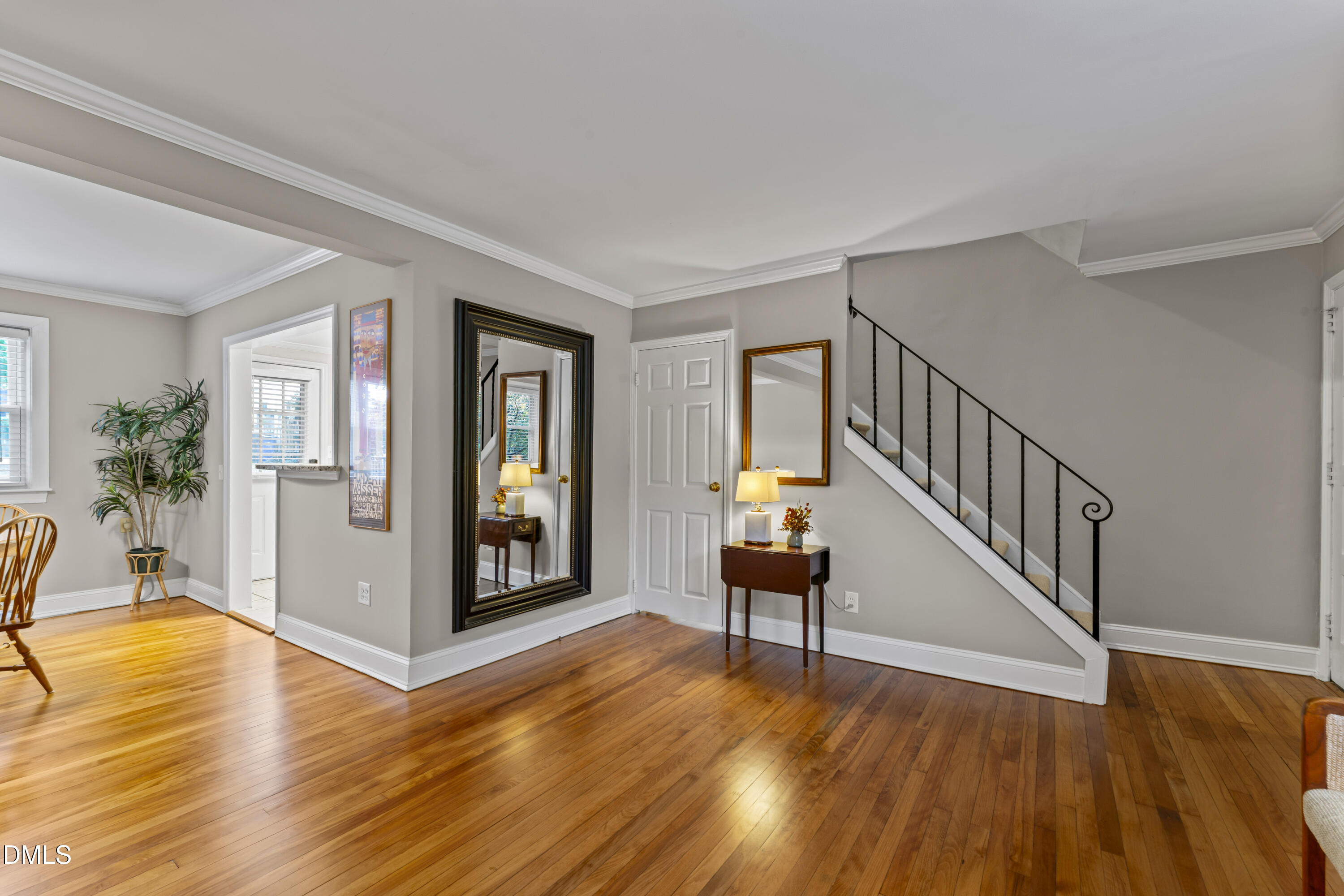 715 Wade Avenue Raleigh, NC 27605 - Photo 7 of 41 a view of livingroom with hardwood floor and furniture