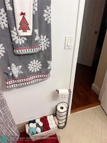 a bathroom with a toilet