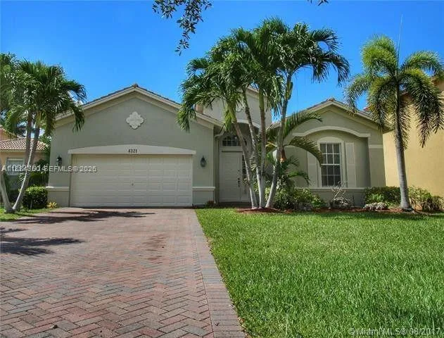$4,950 | 4321 West Whitewater Avenue, Weston, FL 33332