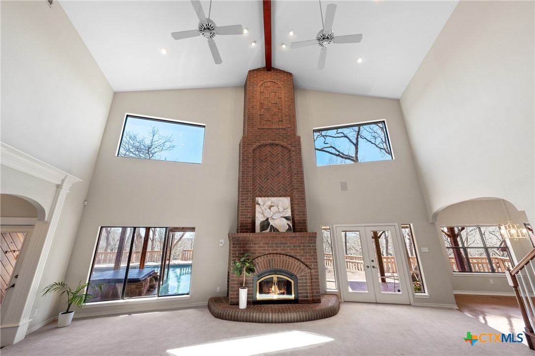 3307 Chelsea Place Temple, TX 76502 - Photo 21 of 45 Grand Fireplace with real wood burning stove