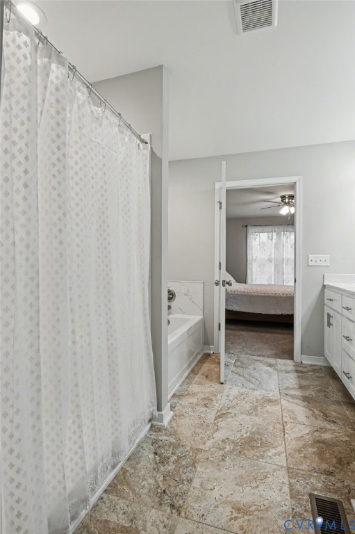 4401 Olgers Road Sutherland, VA 23885 - Photo 30 of 36 primary suite bath with separate tub