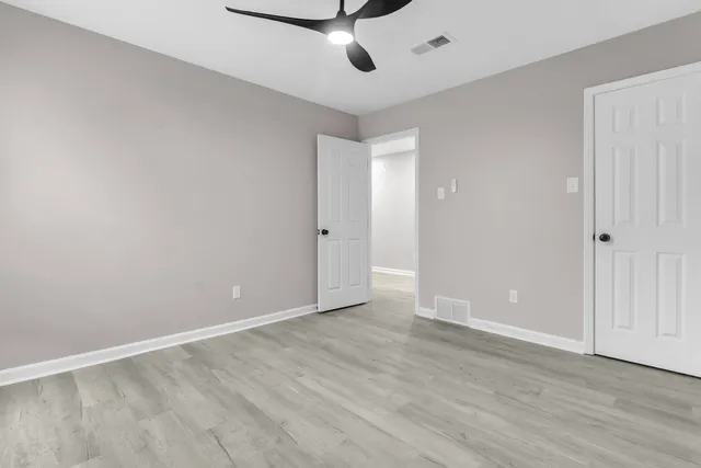 wooden floor in an empty room