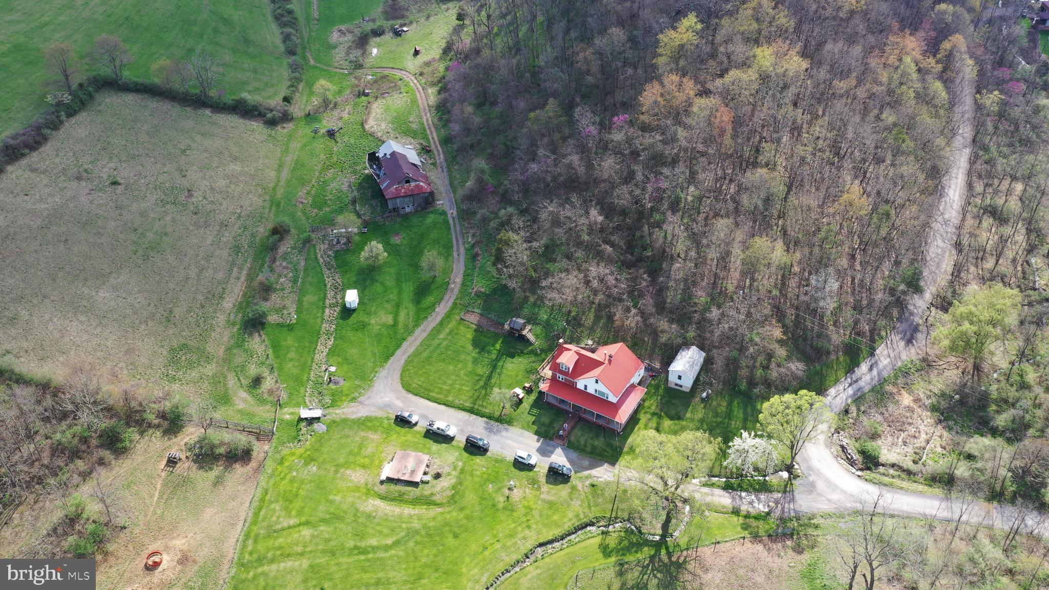 20500 Root Road Northeast Flintstone, MD 21530 - Photo 41 of 69 an aerial view of a house with a yard