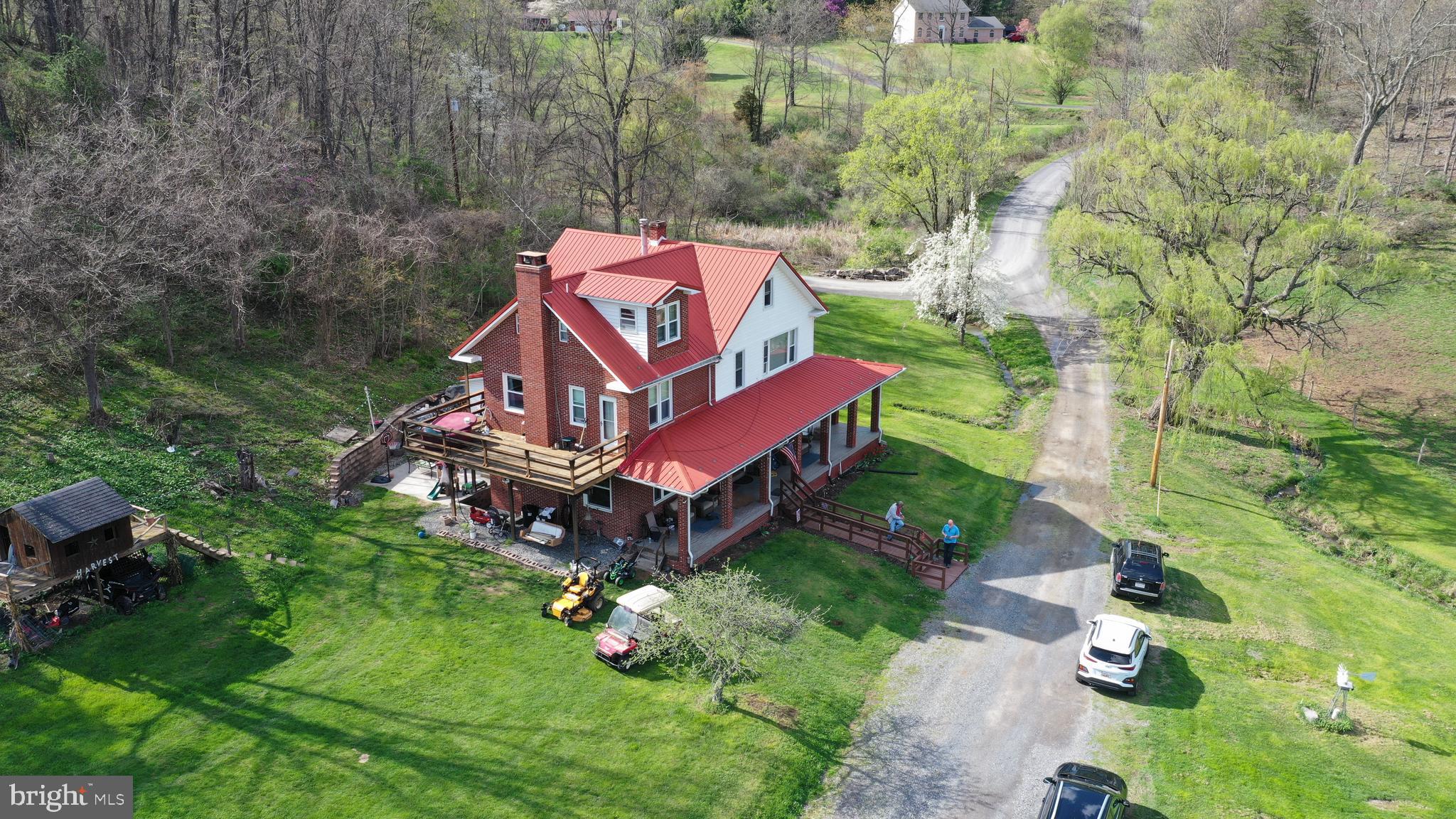 20500 Root Road Northeast Flintstone, MD 21530 - Photo 55 of 69 an aerial view of a house with a yard