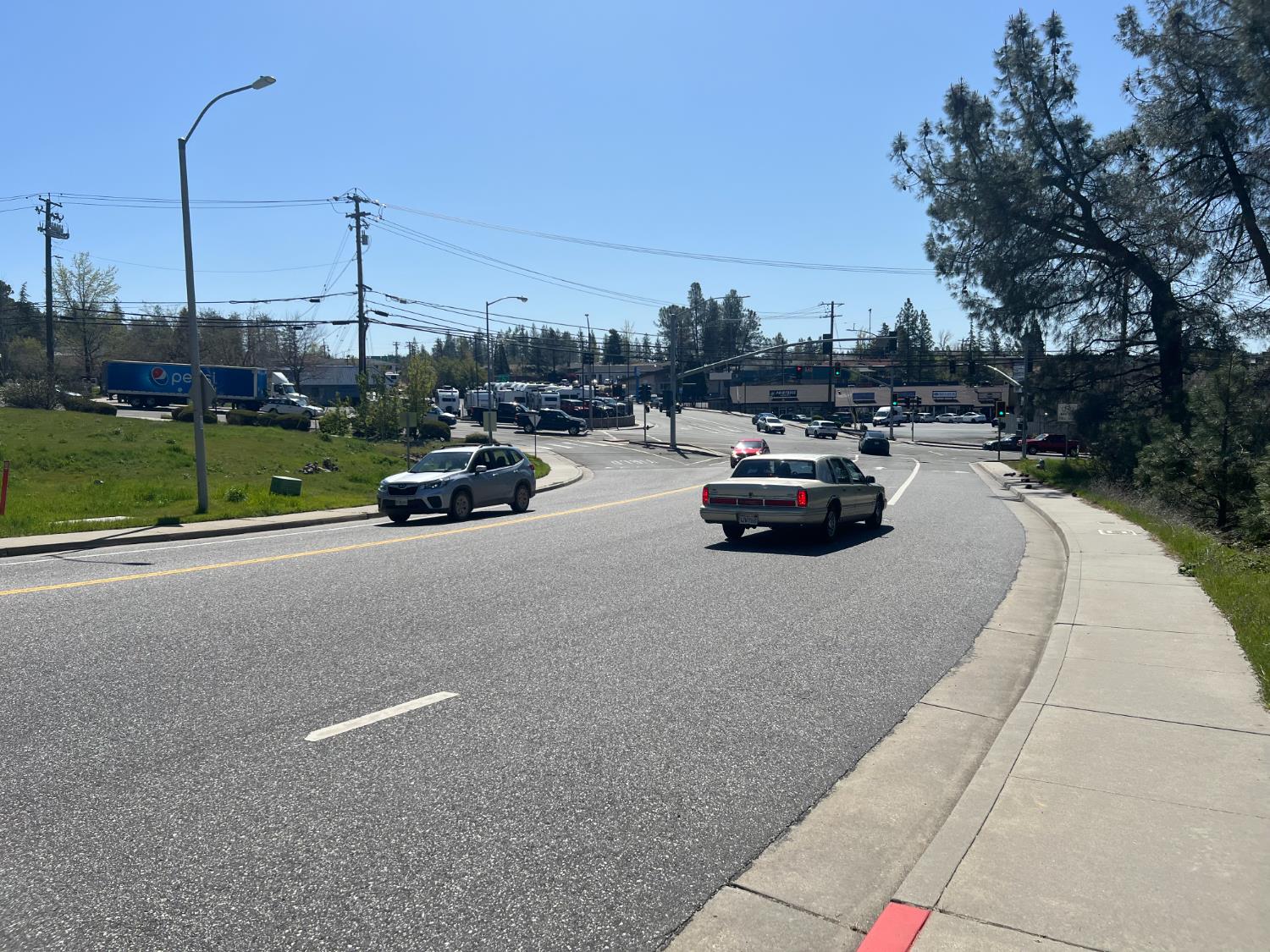 1300 East Main Street Grass Valley, CA 95945 - Photo 3 of 3 a car parked on the side of the road