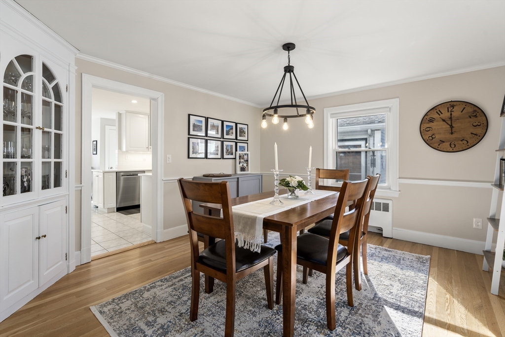 48 Spring Street Wakefield, MA 01880 - Photo 7 of 28 a view of a dining room with furniture