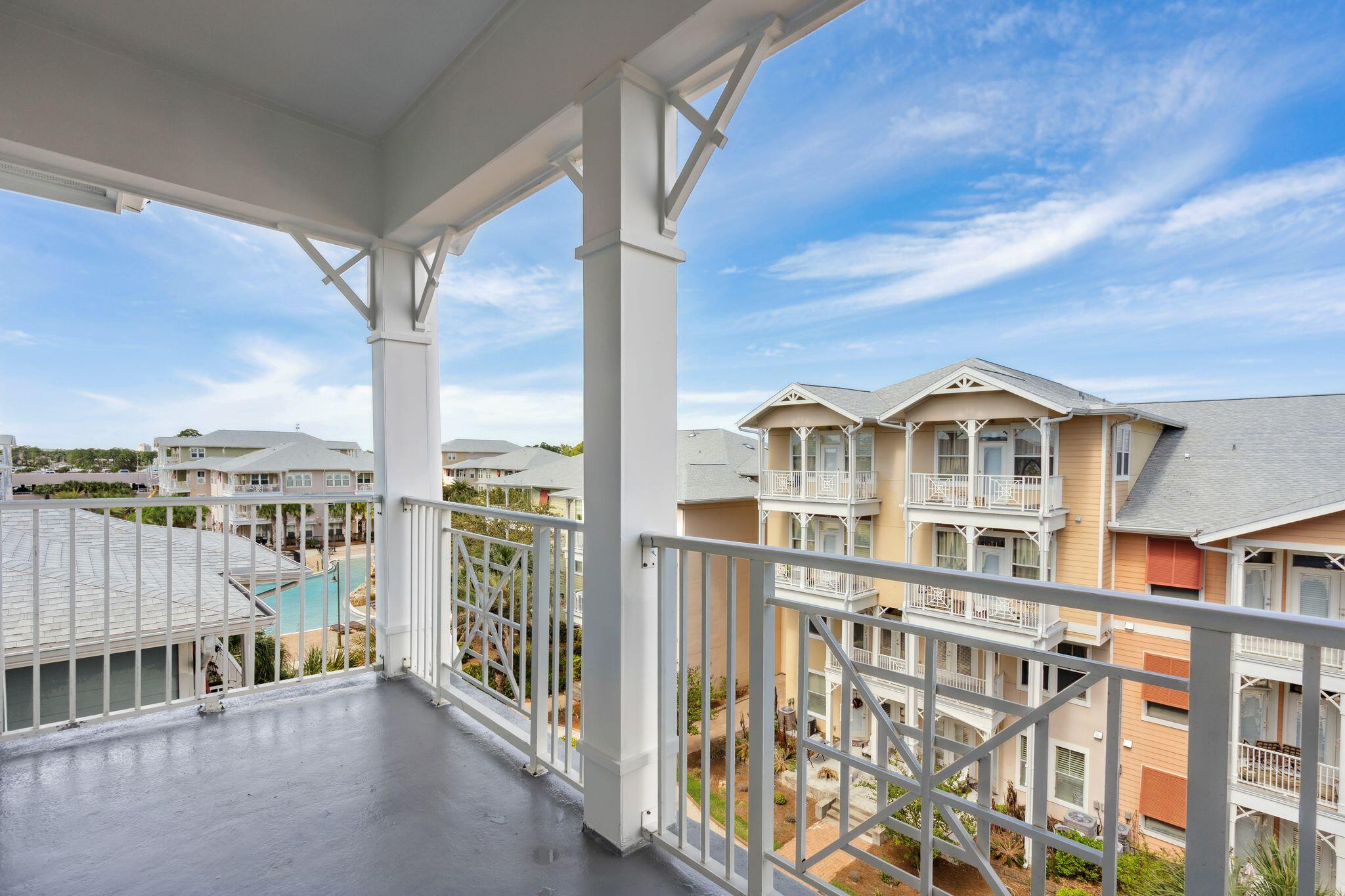 8700 Front Beach Road, Unit 6310 Panama City Beach, FL 32407 - Photo 31 of 42 a view of a city from a balcony