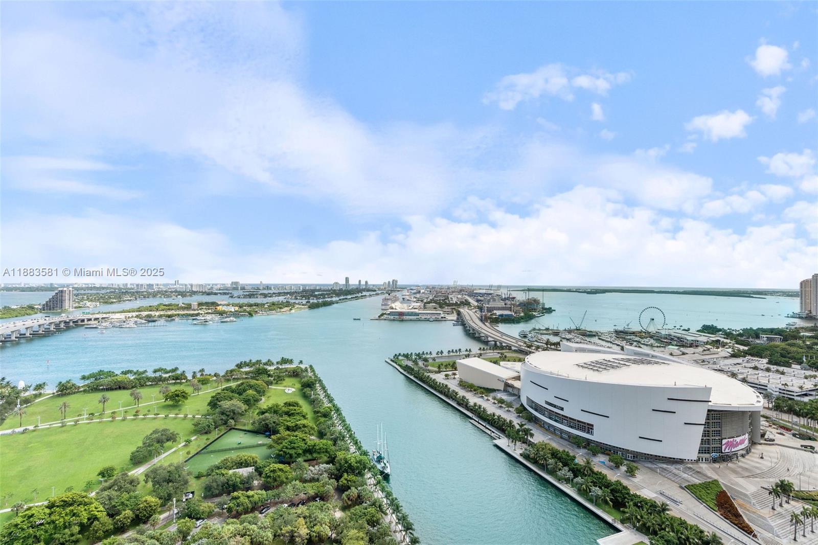 900 Biscayne Boulevard, Unit 3502 Miami, FL 33132 - Photo 41 of 42 a view of a city and a lake