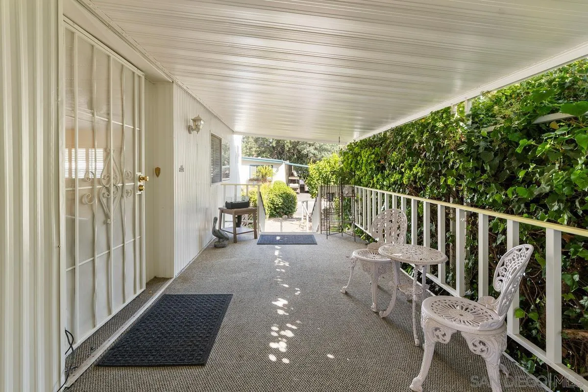 4747 Oak Crest Road, Unit 39 Fallbrook, CA 92028 - Photo 10 of 38 a view of a porch