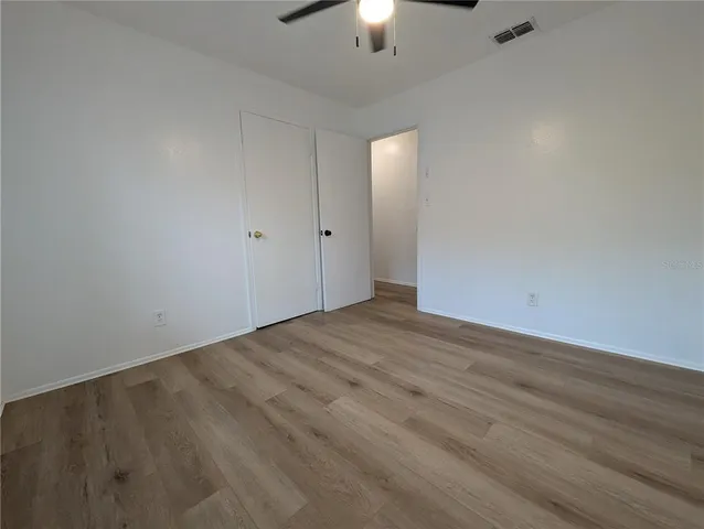 wooden floor in an empty room