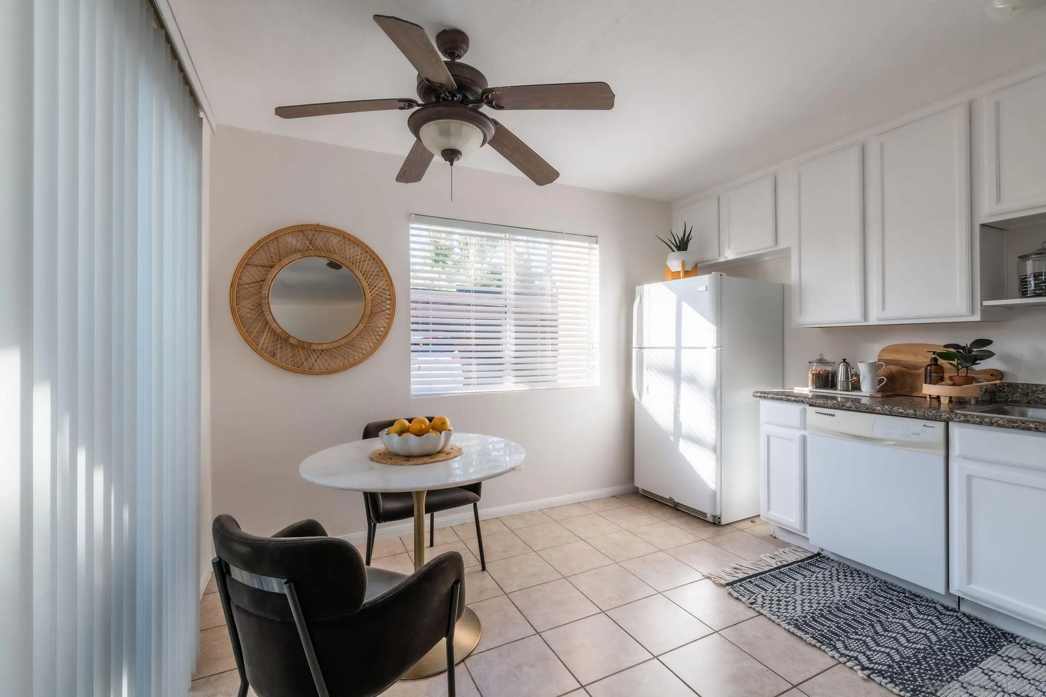 10235 Madrid Way, Unit 138 Spring Valley, CA 91977 - Photo 8 of 21 a kitchen with stainless steel appliances granite countertop a refrigerator a stove a sink and a stove