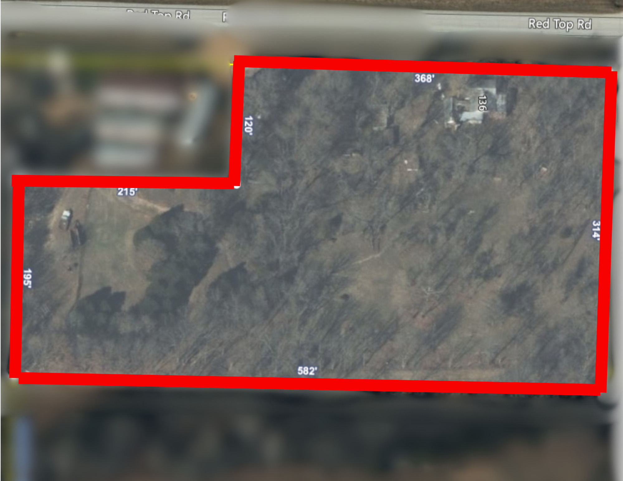 136 Red Top Road Buffalo, MO 65622 - Photo 1 of 1 CRS Data - Property Map for 136 Red Top