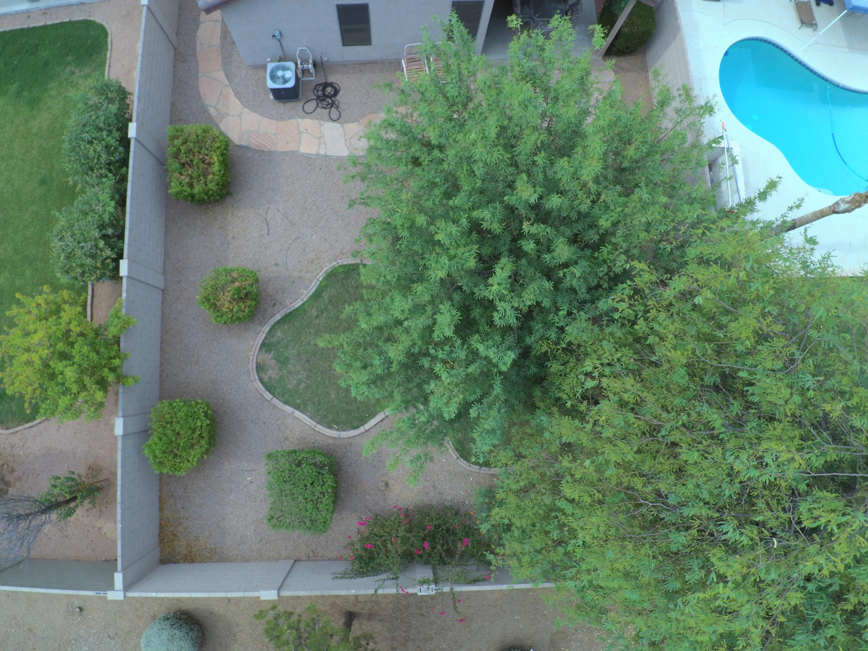 869 East Appaloosa Road Gilbert, AZ 85296 - Photo 11 of 33 Aerial Back Yard