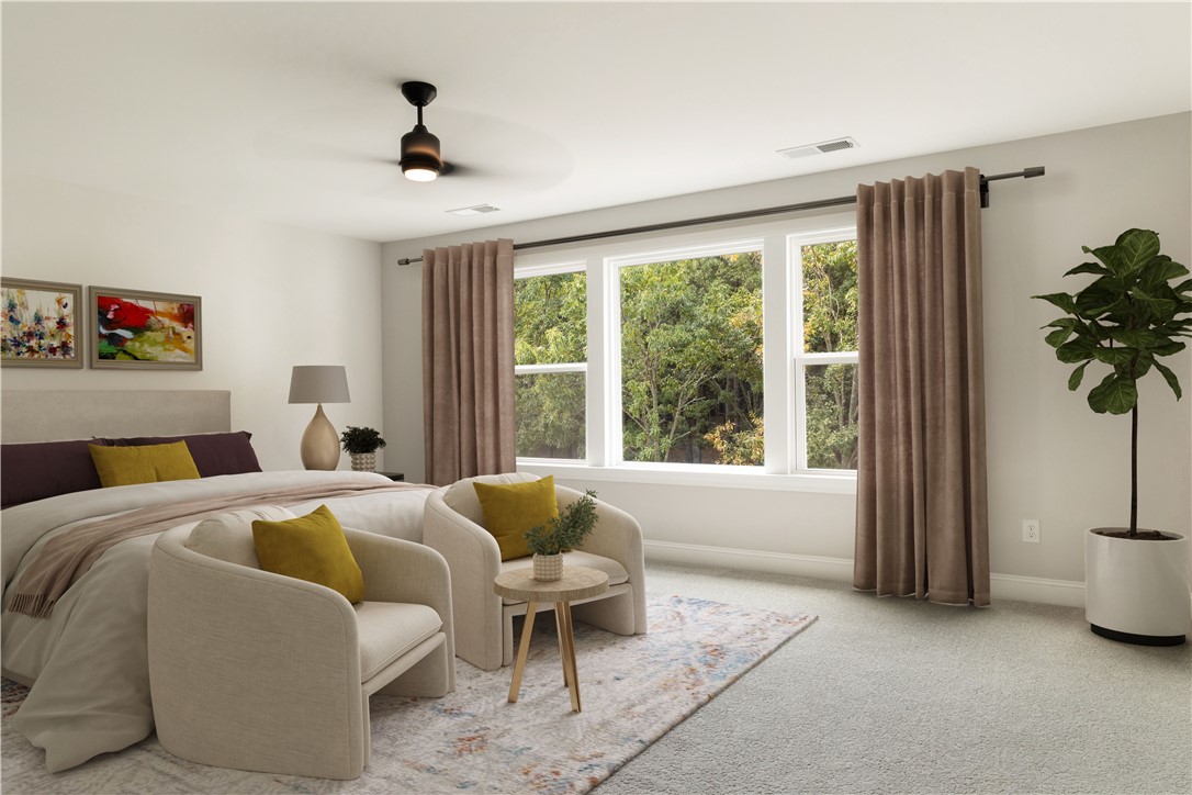 113 Sunrise Court, Unit SUN0007 Anderson, SC 29625 - Photo 19 of 47 Premier Bedroom *Photo is virtually stated*