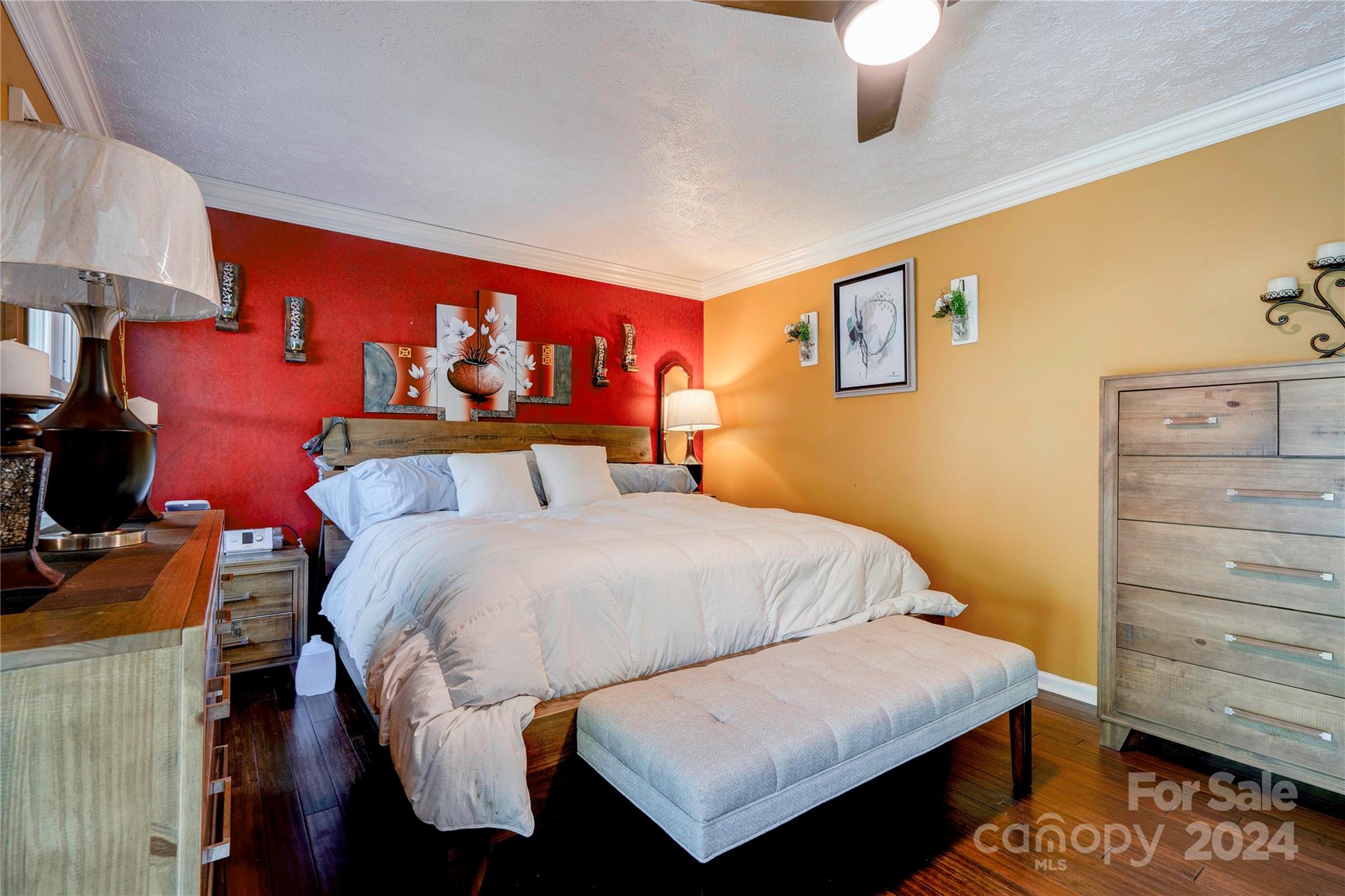 2352 Sheriff Allen Road Shelby, NC 28152 - Photo 22 of 48 a bedroom with a bed and a dresser