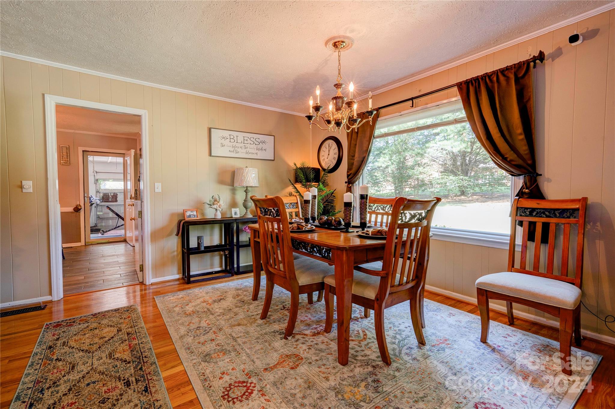 2352 Sheriff Allen Road Shelby, NC 28152 - Photo 10 of 48 a view of a dining room with furniture window and wooden floor