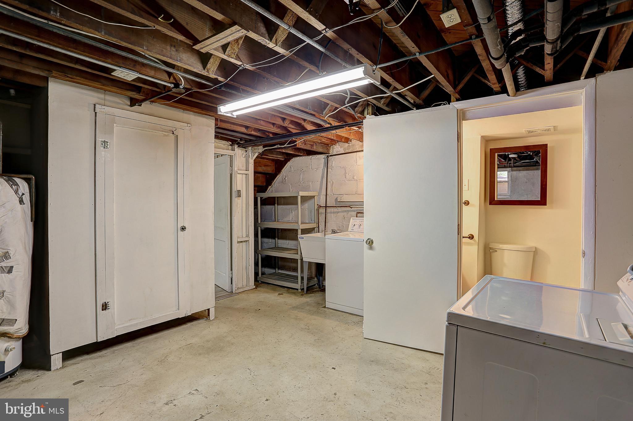 820 Braeside Road Baltimore, MD 21229 - Photo 26 of 40 Lower Level/Laundry & Storage