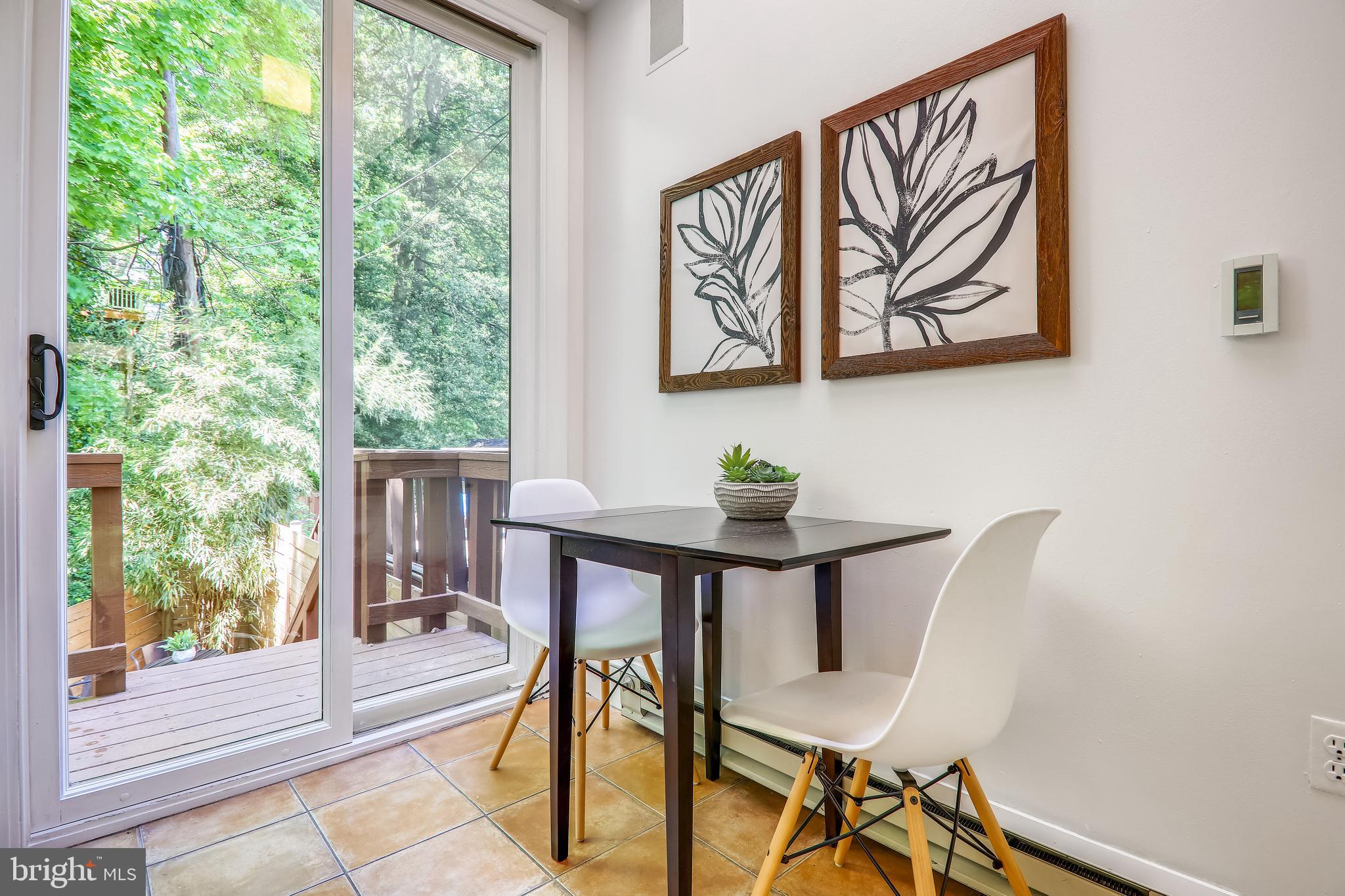 3512 30th Street Northwest Washington, DC 20008 - Photo 22 of 50 Kitchen breakfast area