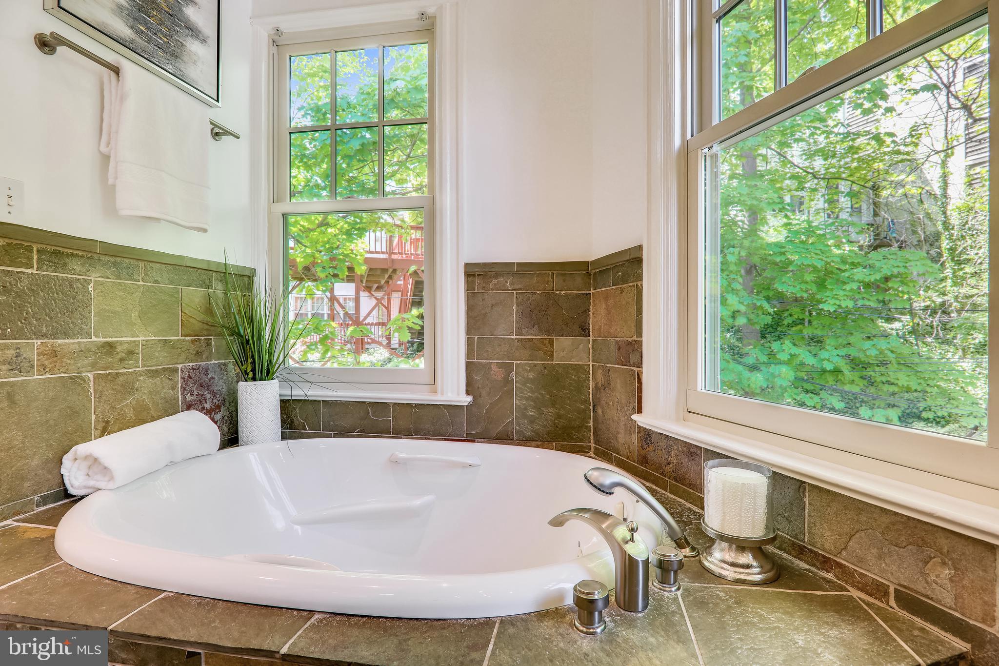 3512 30th Street Northwest Washington, DC 20008 - Photo 29 of 50 Master bath soaking tub
