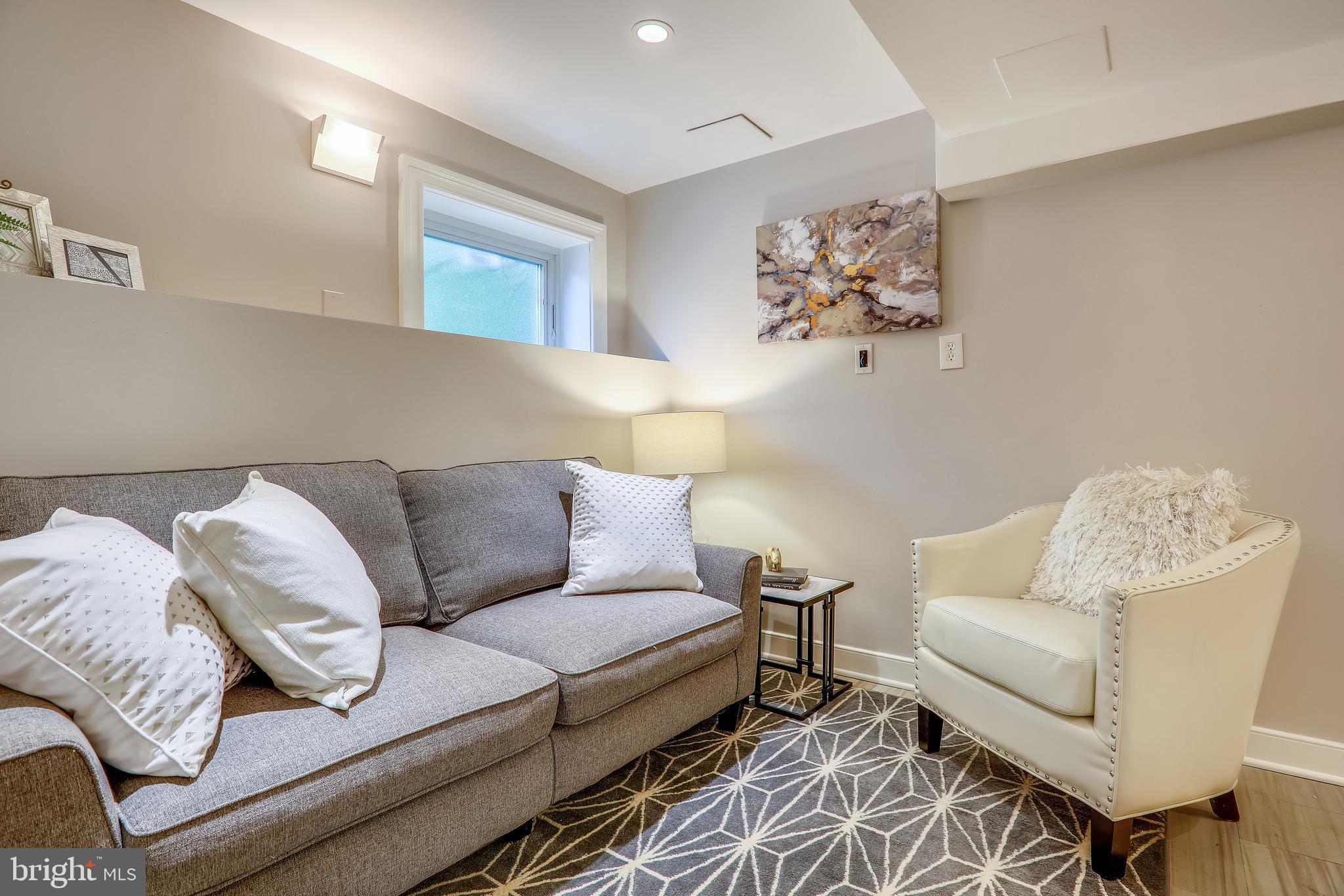 3512 30th Street Northwest Washington, DC 20008 - Photo 38 of 50 In-law suite living room