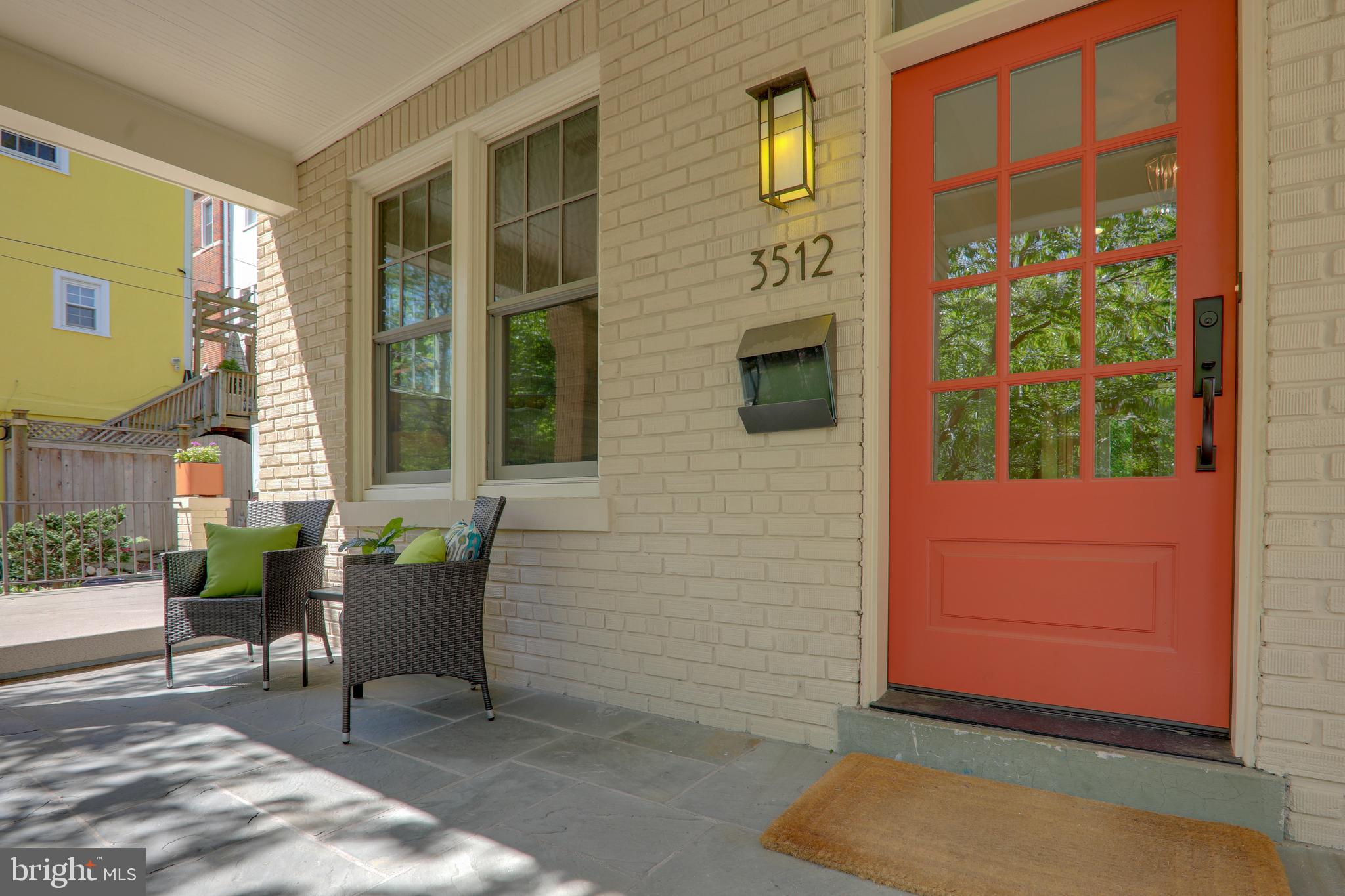 3512 30th Street Northwest Washington, DC 20008 - Photo 6 of 50 Front porch