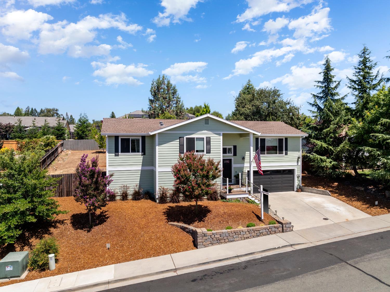 1130 Summer Ridge Court Auburn, CA 95603 - Photo 55 of 56 a front view of house with yard outdoor seating and barbeque oven