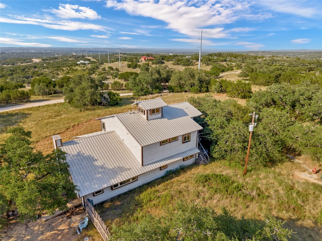 1228 Stanton Ranch Loop Johnson City, TX 78636 - Photo 17 of 17 aerial view of a house with a yard