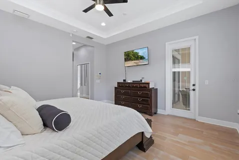 a view of outdoor space yard deck patio and outdoor kitchen