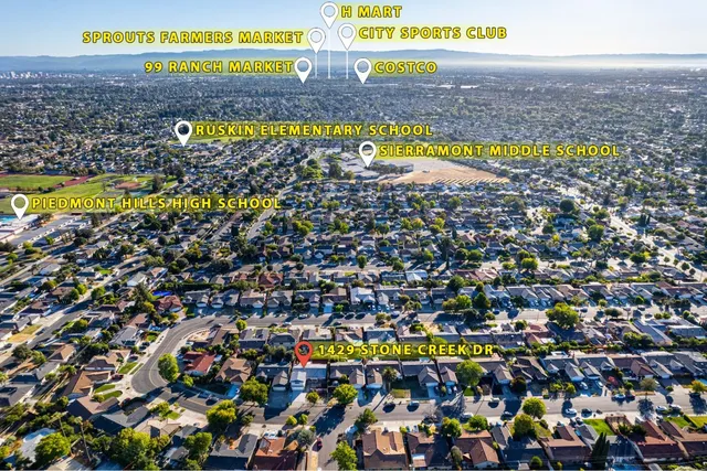 $1,580,000 | 1429 Stone Creek Drive, San Jose, CA 95132